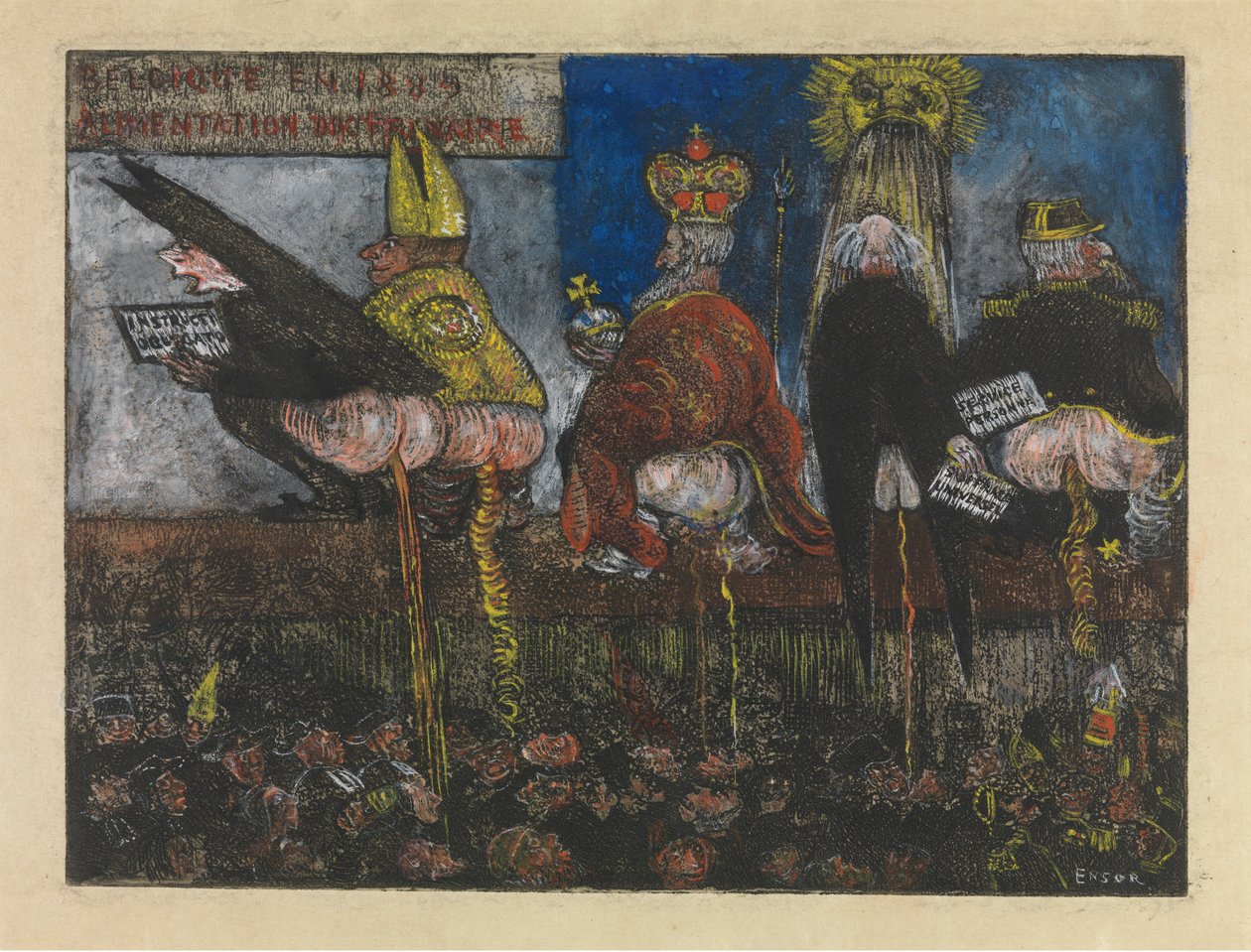 Nourriture doctrinale - James Ensor