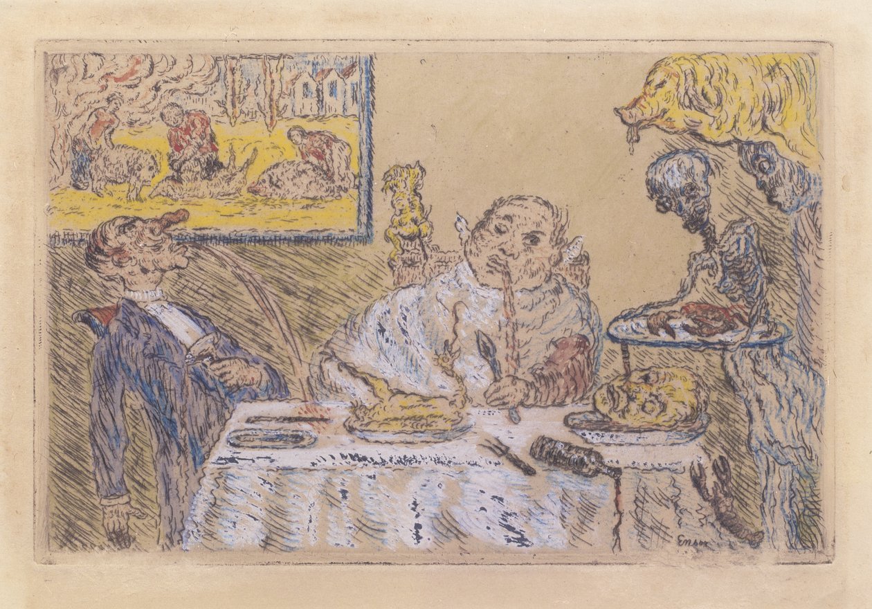 Gourmandise - James Ensor
