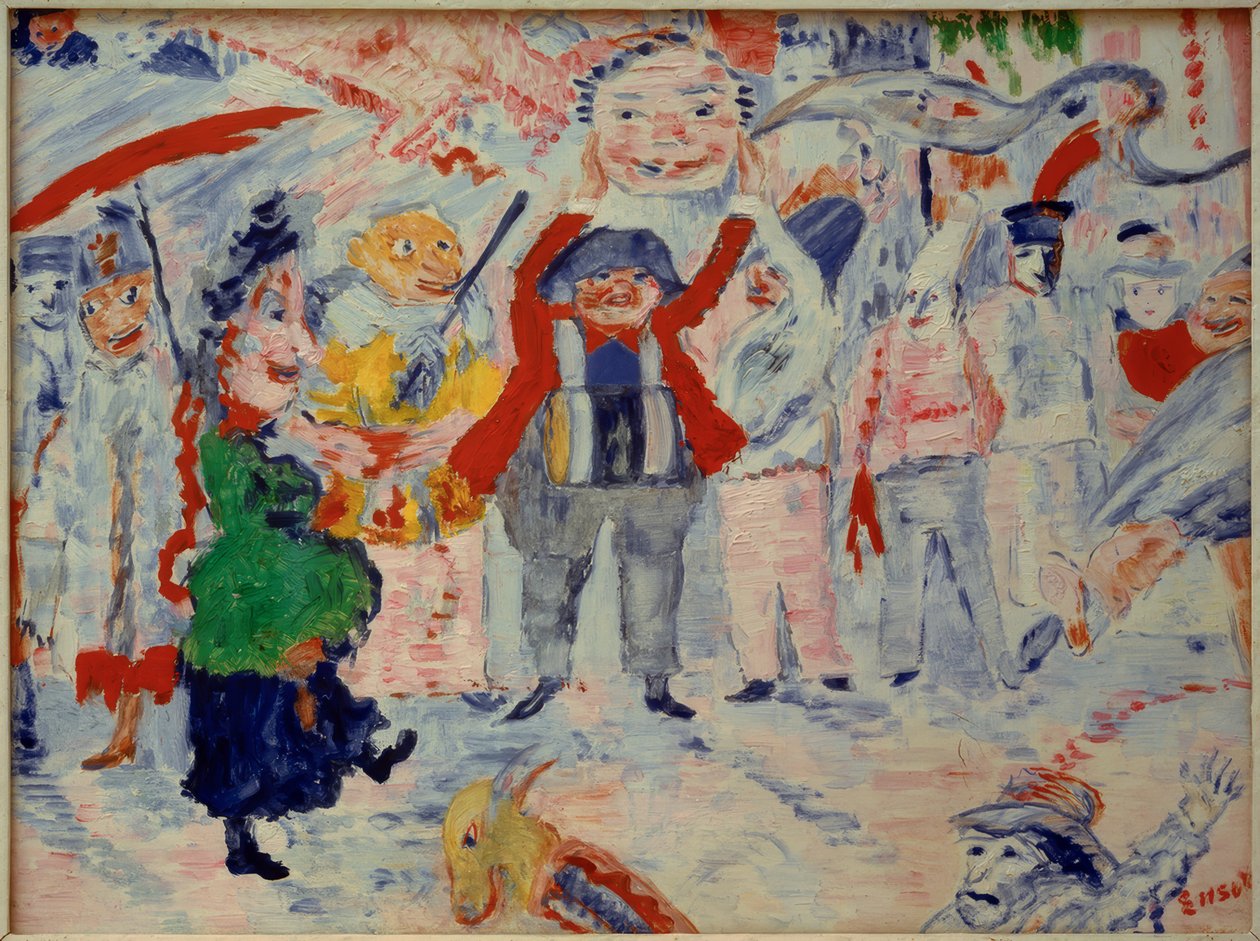Carnaval en Flandre - James Sidney Ensor