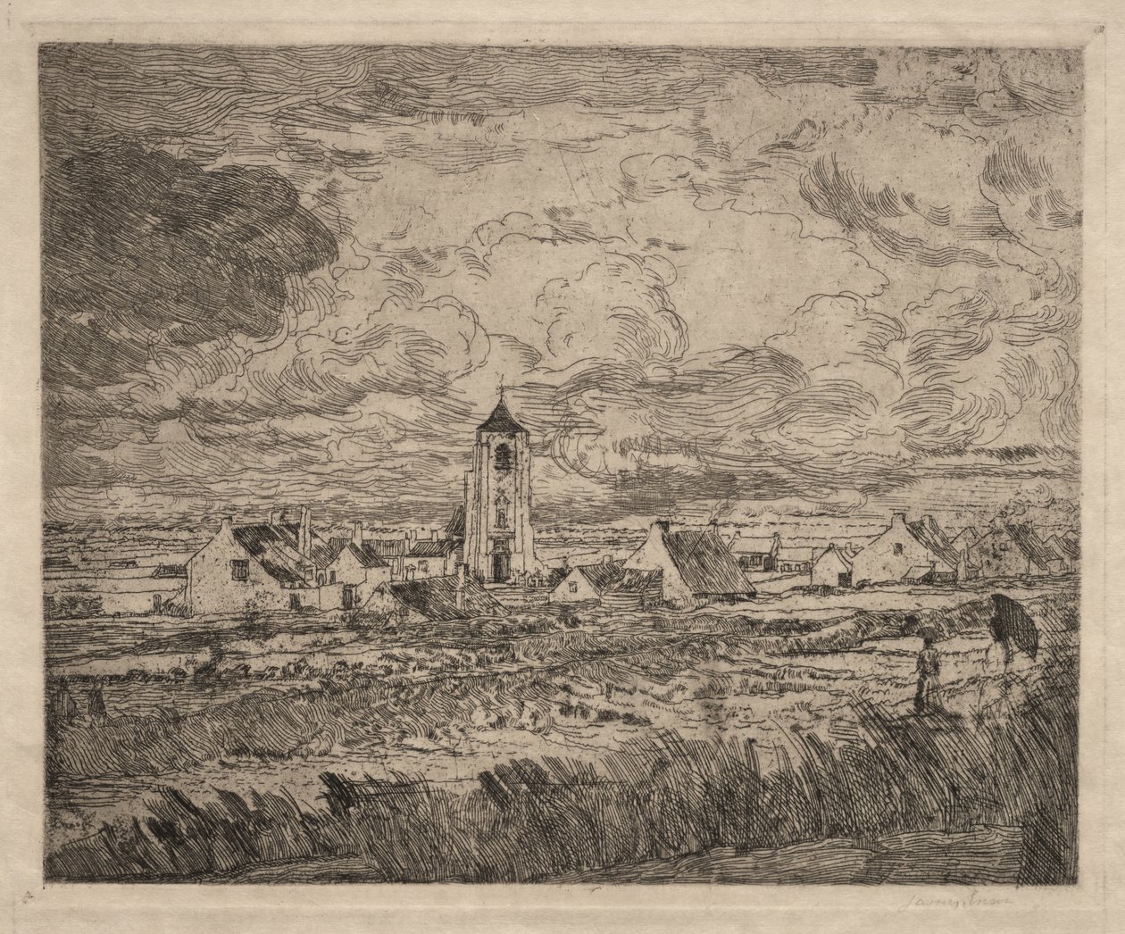 Grande vue de Mariakerke - James Ensor