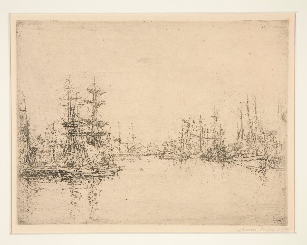 Le grand bassin, Ostende - James Ensor