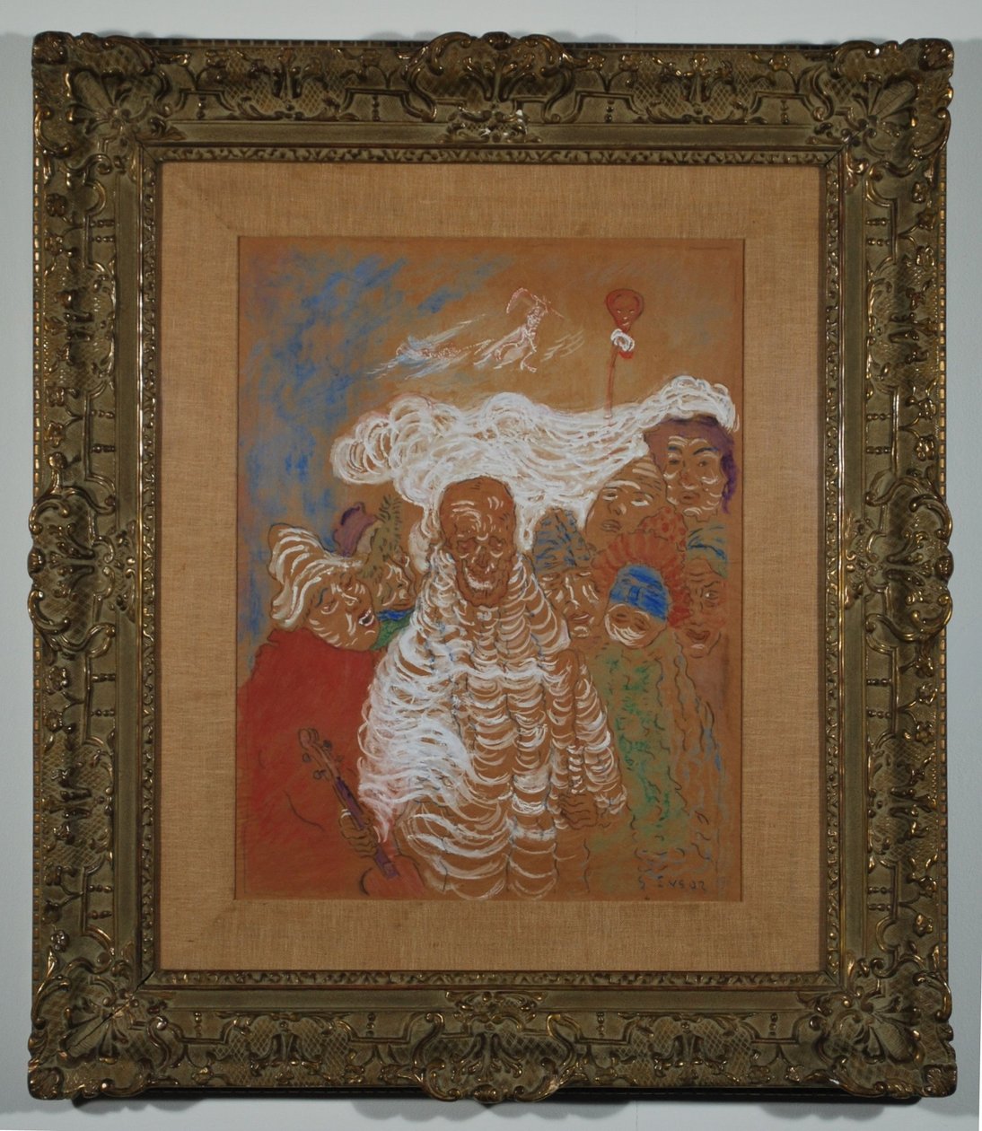 Die Masken und der Tod - James Ensor