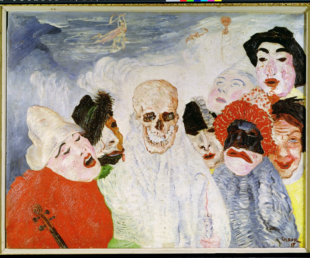 Masques et mort - James Ensor