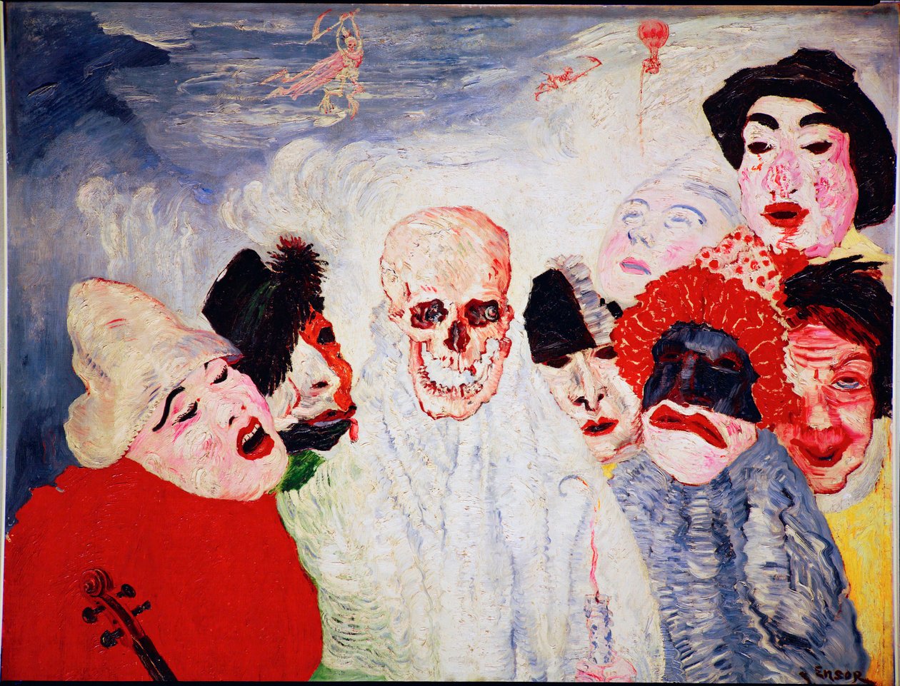 Masques et mort - James Ensor