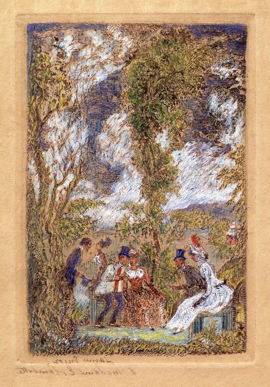 Minnetuin - James Ensor