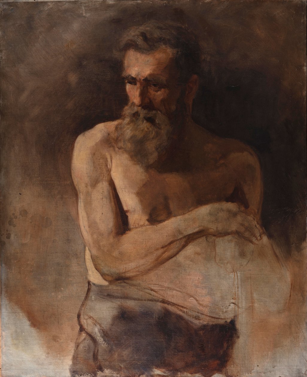 Vieil homme - James Ensor
