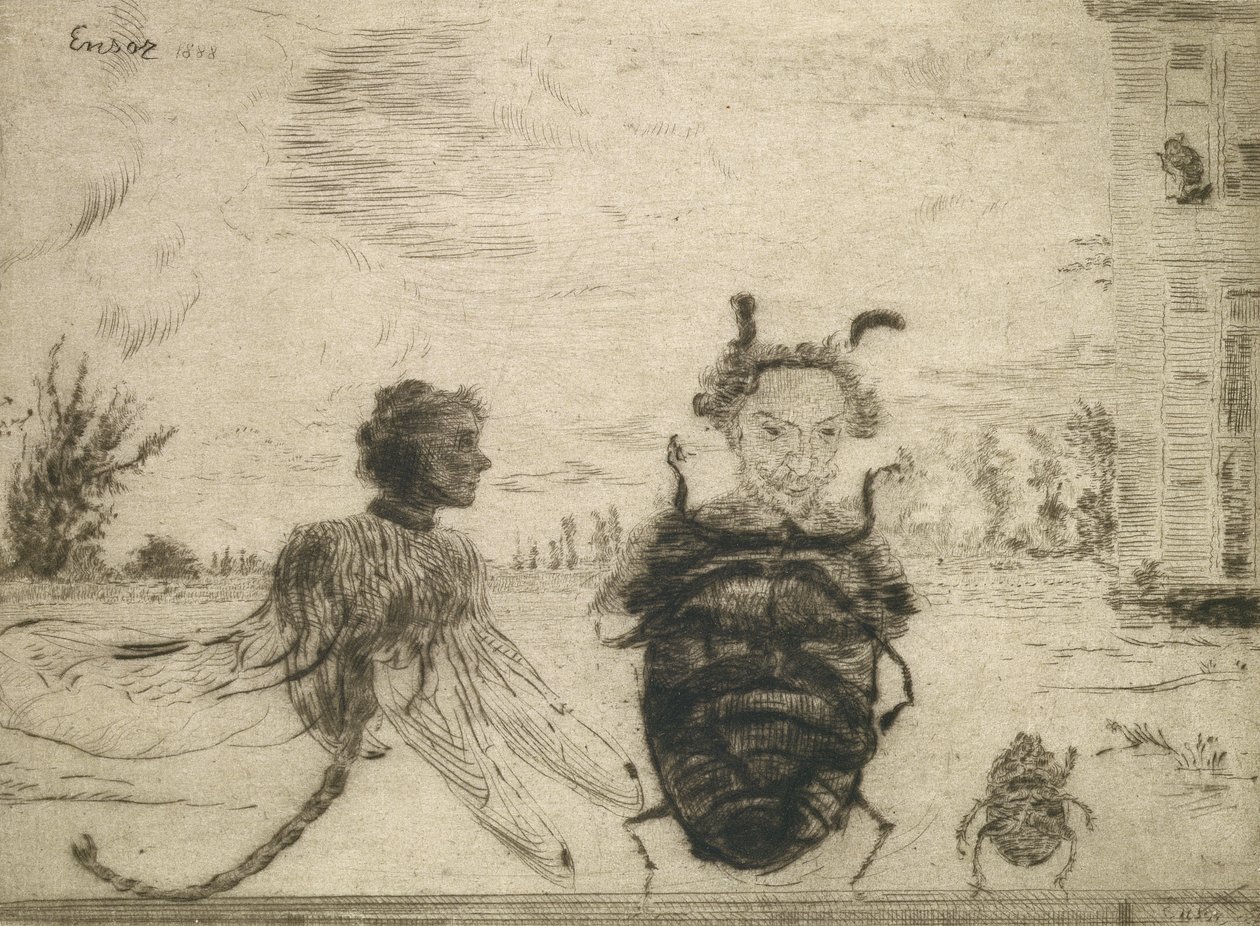 Insectes particuliers | James Ensor | Estampe d'art