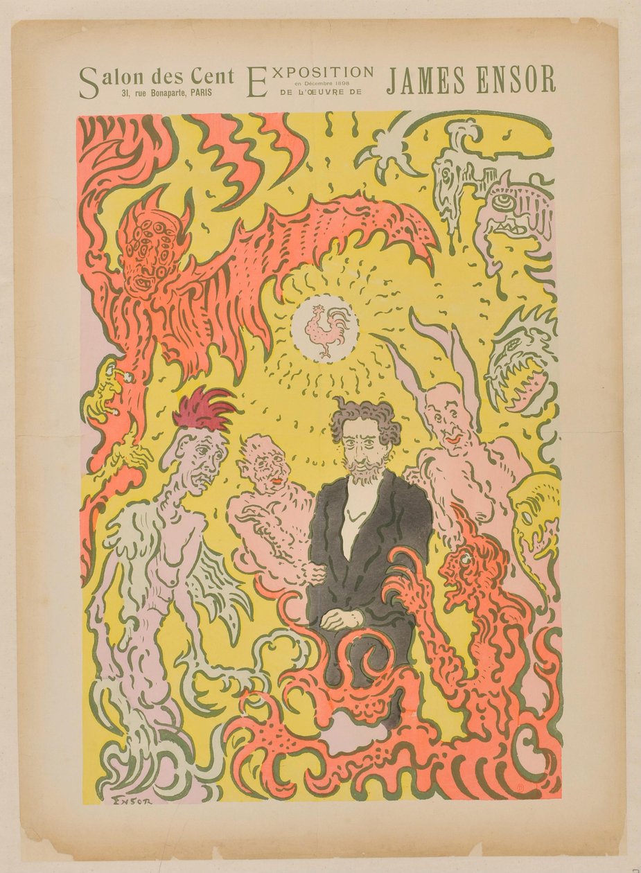 Salon des Cent. Dezember 1898 - James Ensor