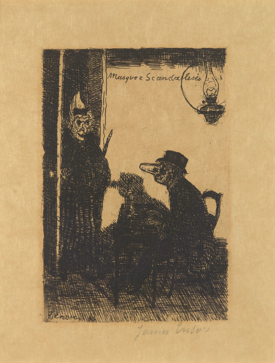 Skandalisierte Masken - James Ensor