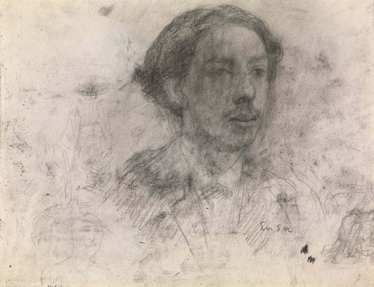 Autoportrait - James Ensor