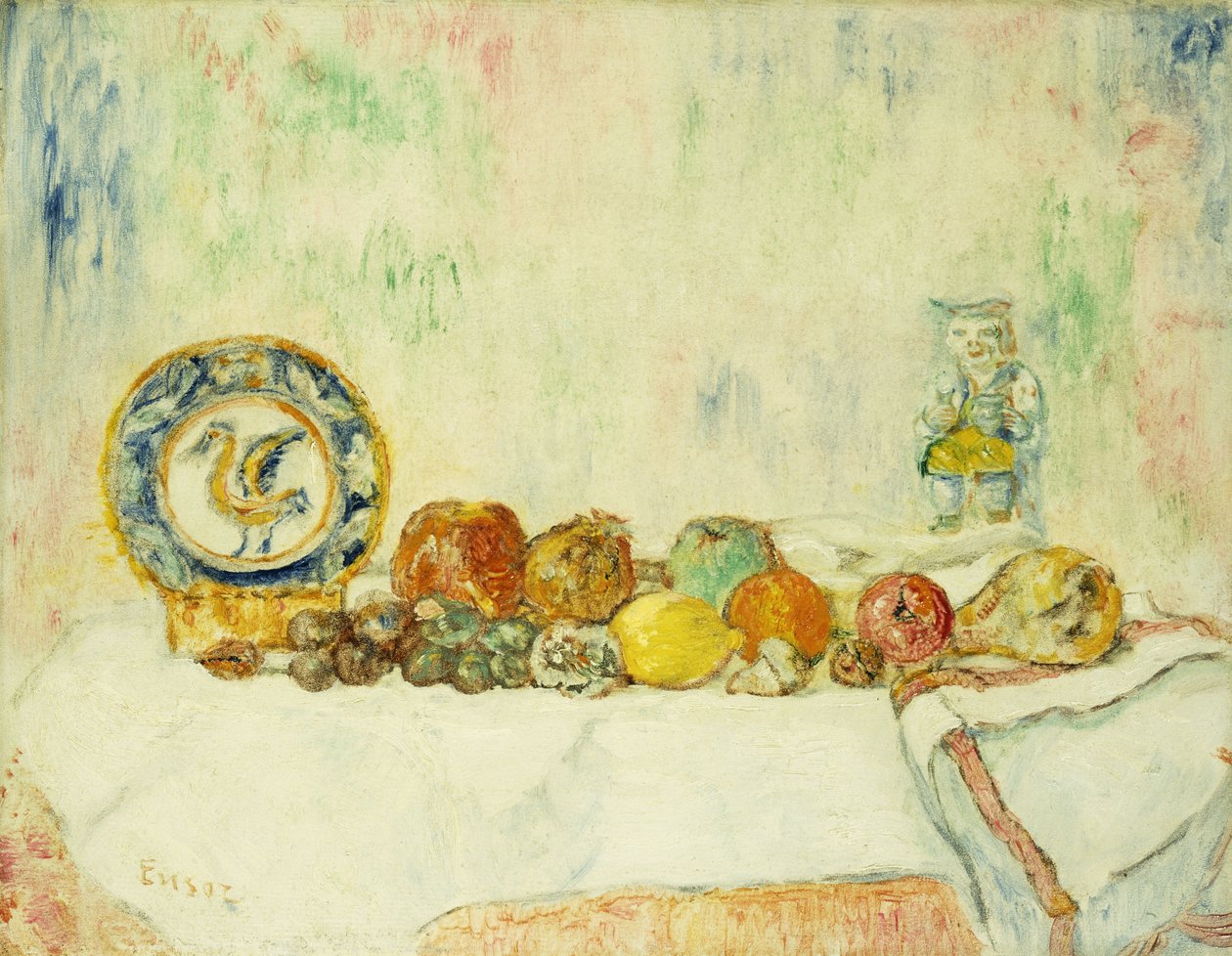 Nature morte aux fruits - James Ensor