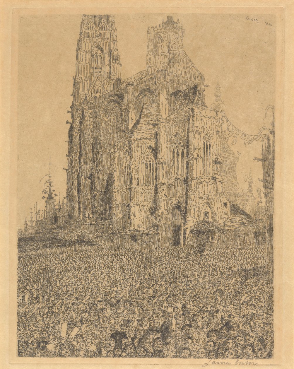La cathédrale - James Ensor