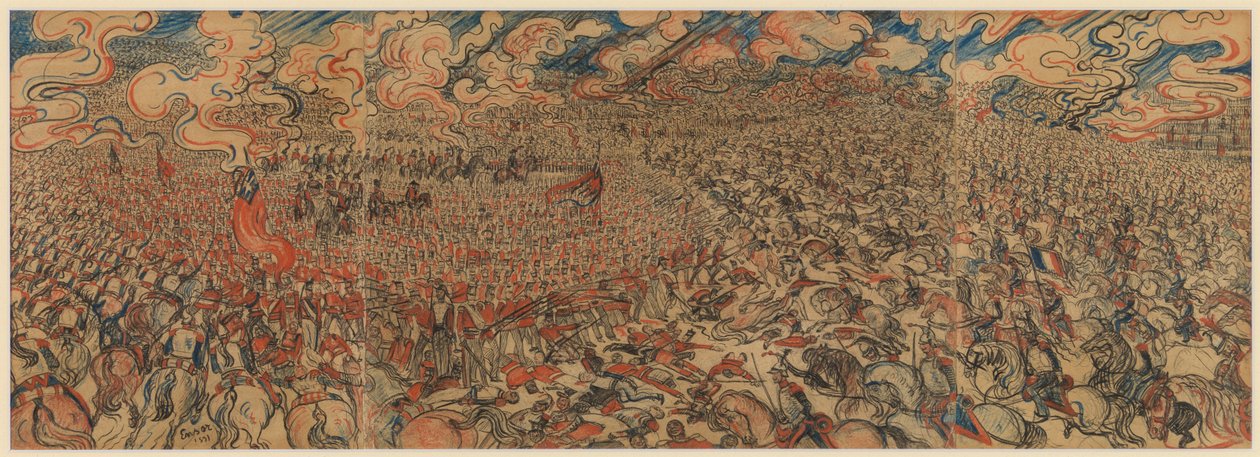 Les Cuirassiers de Waterloo - James Ensor