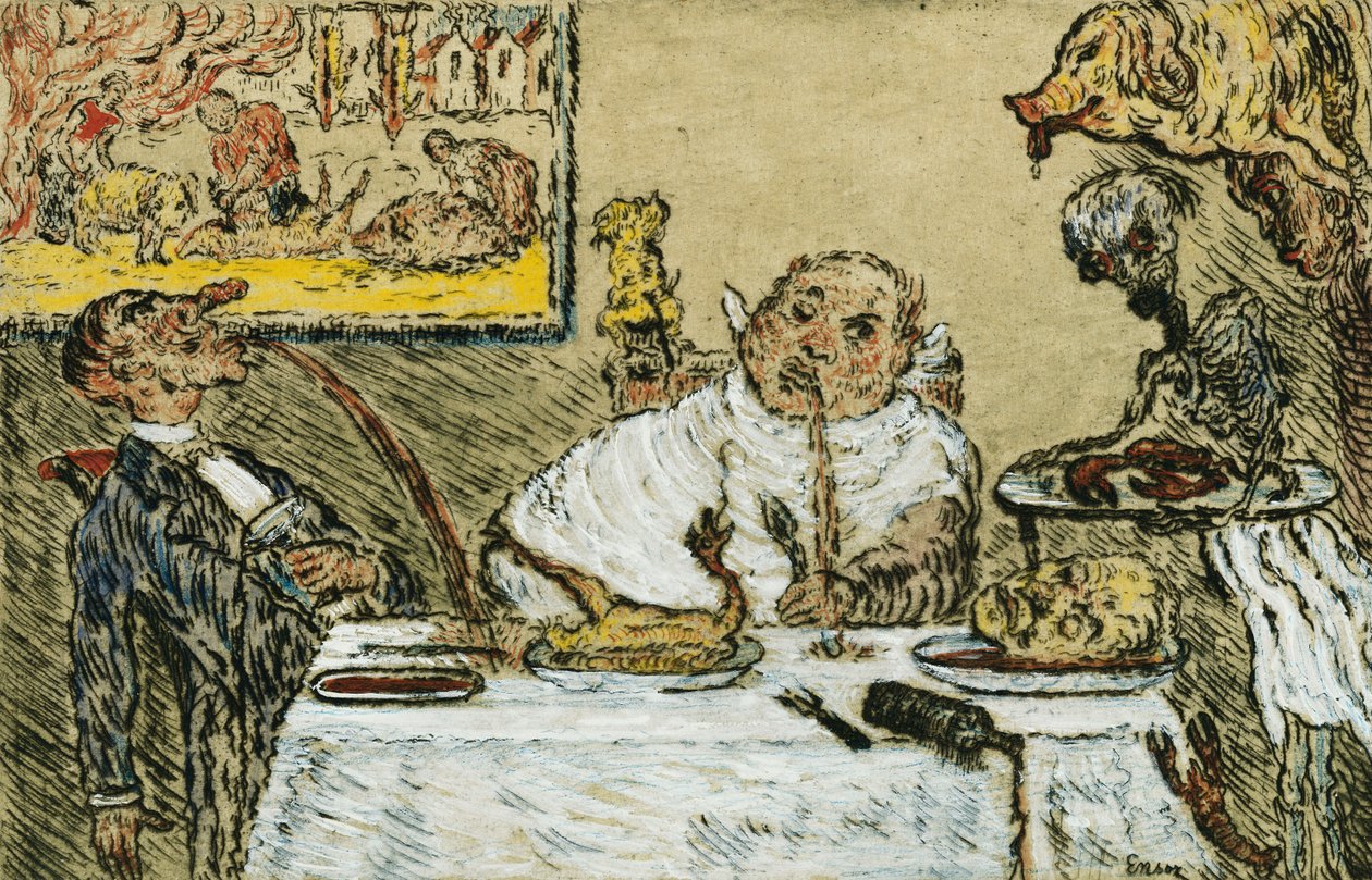 Les Péchés Capitaux - James Ensor