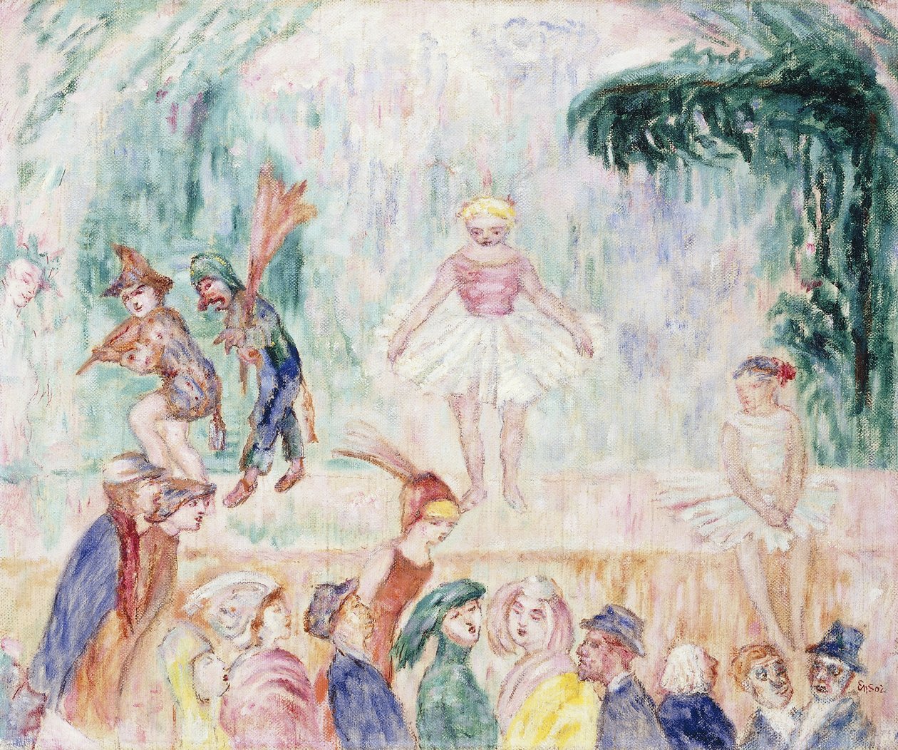 Le petit théâtre - James Ensor