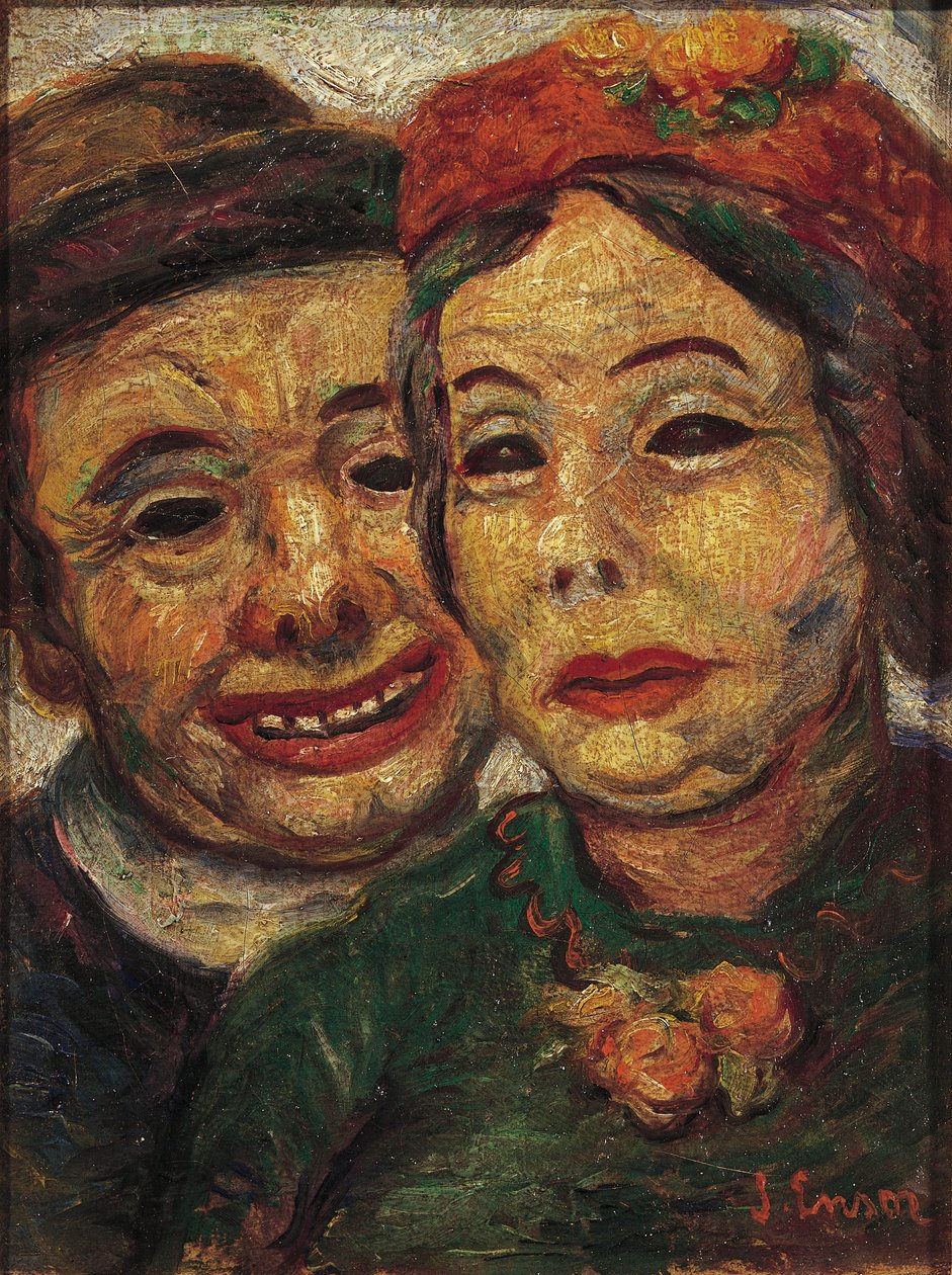 Le couple masqué - James Ensor