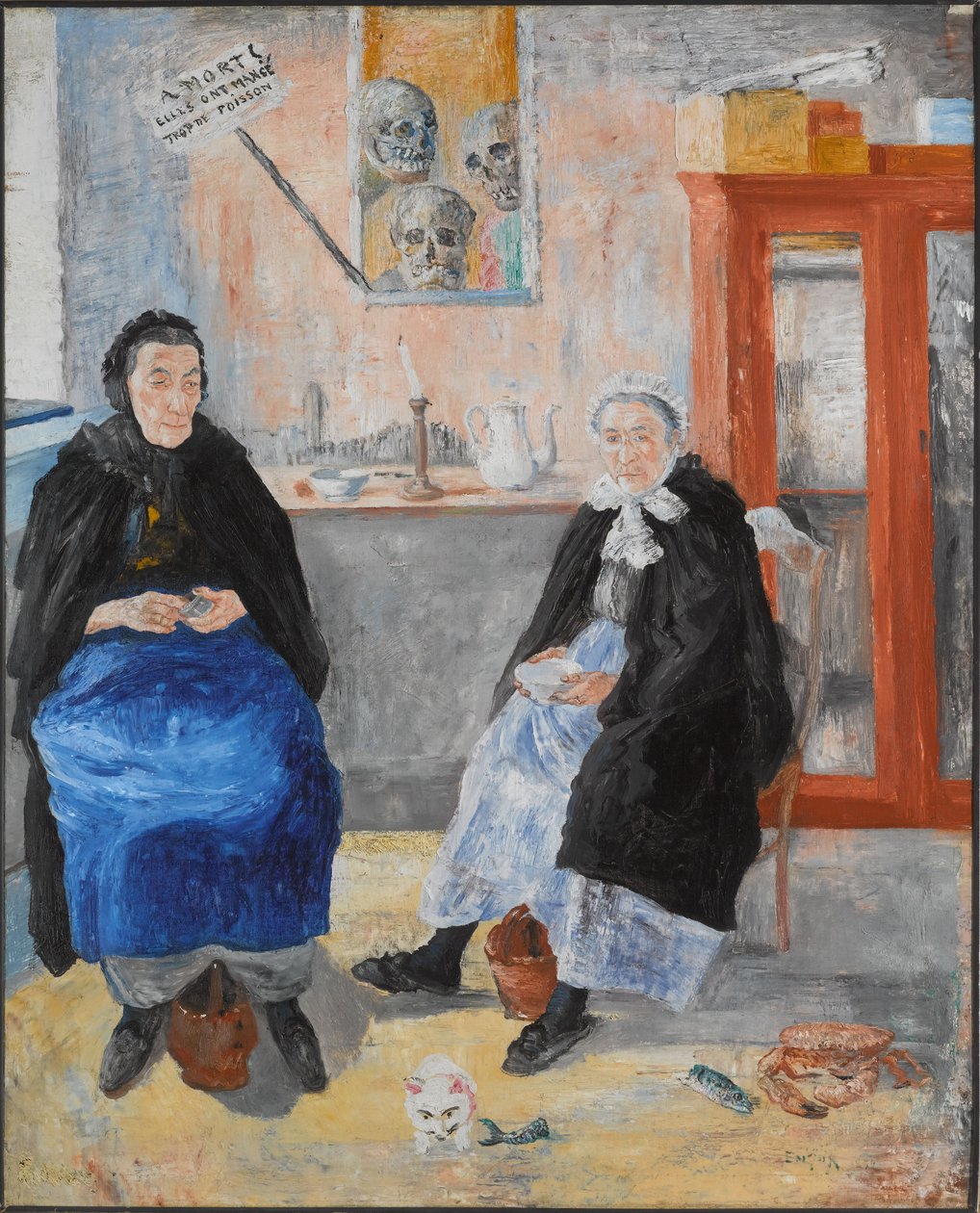 Les poissonnières mélancoliques - James Ensor