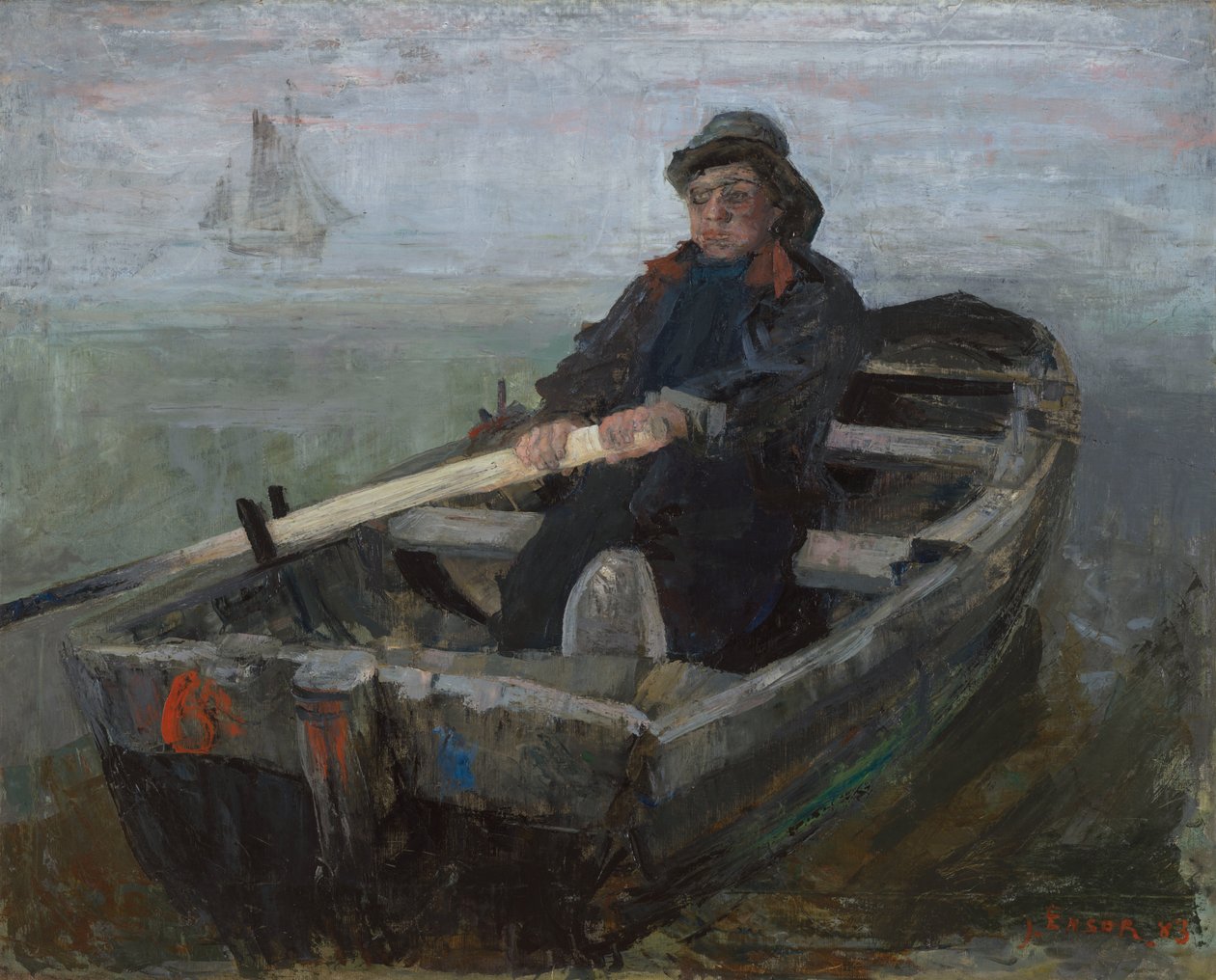 Le rameur - James Ensor