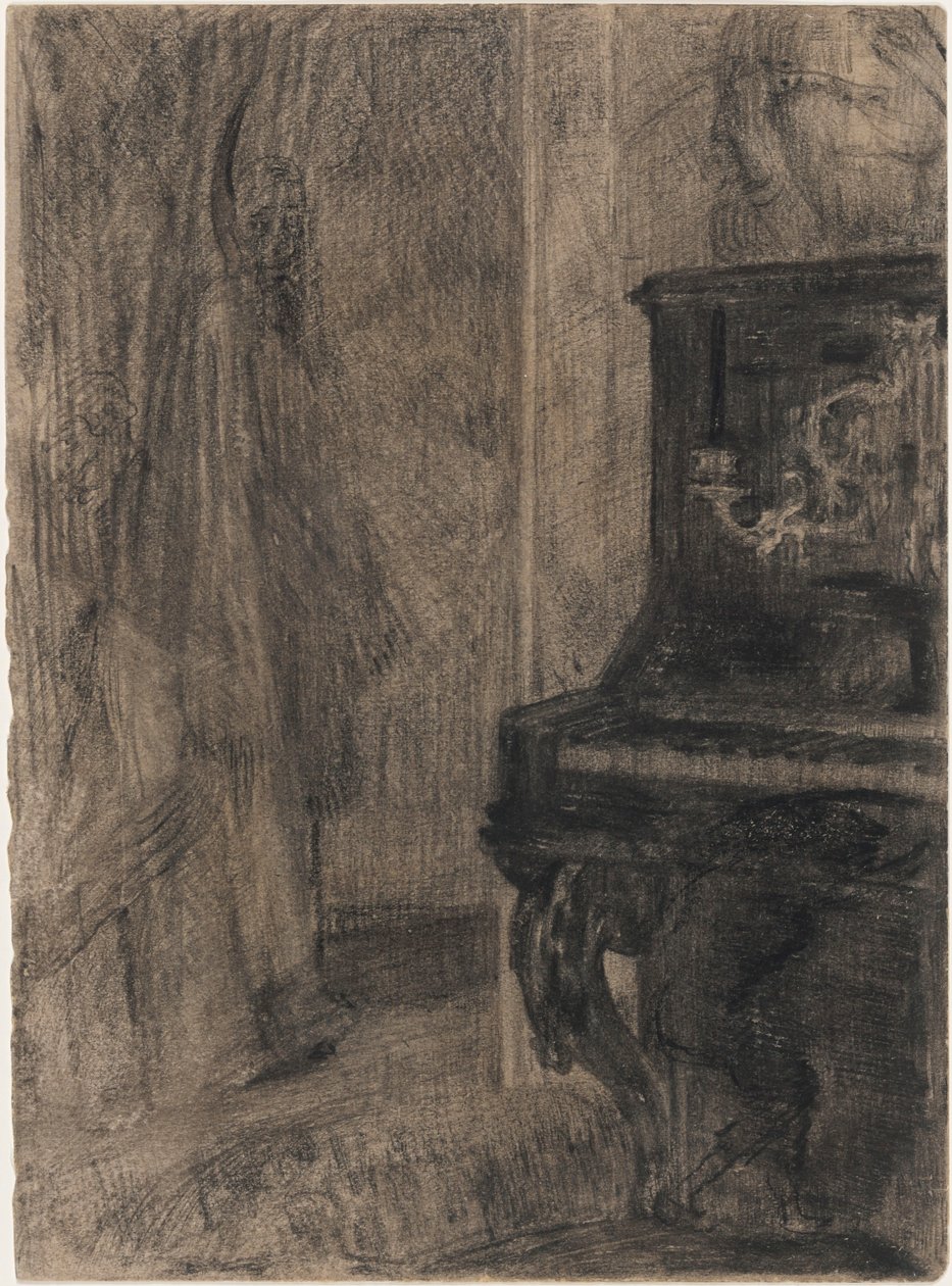 Le piano droit - James Ensor