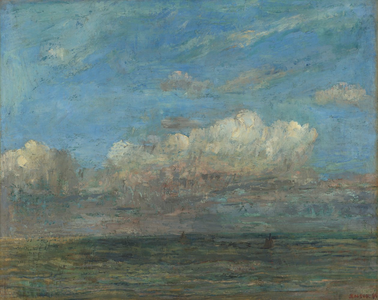 Le nuage blanc - James Ensor