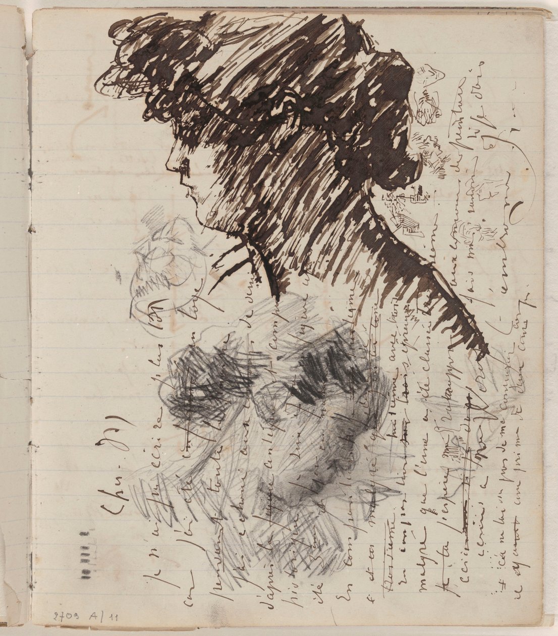 Deux têtes - James Ensor