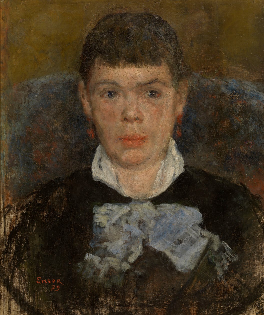 Femme au nez retroussé - James Ensor