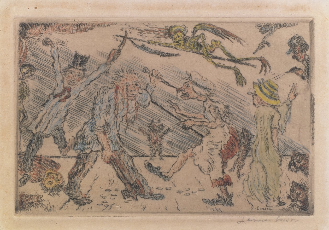 Colère - James Ensor