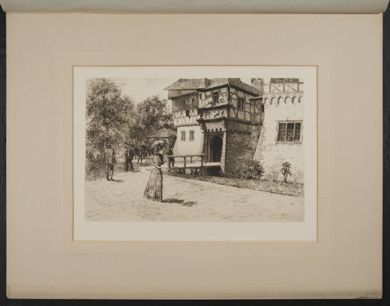 La porte du château allemand, Midway Plaisance - James Fagan