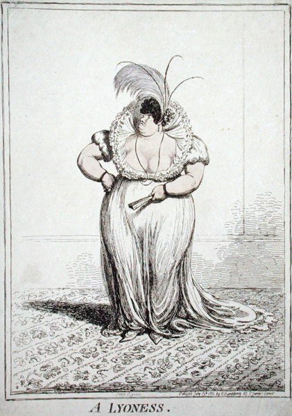 Une lionne - James Gillray