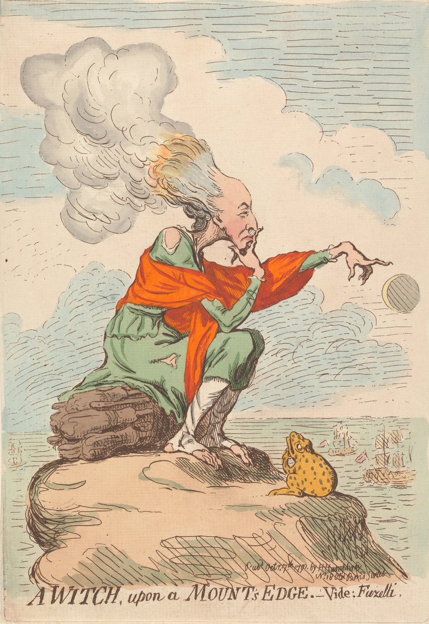 Une sorcière au bord d