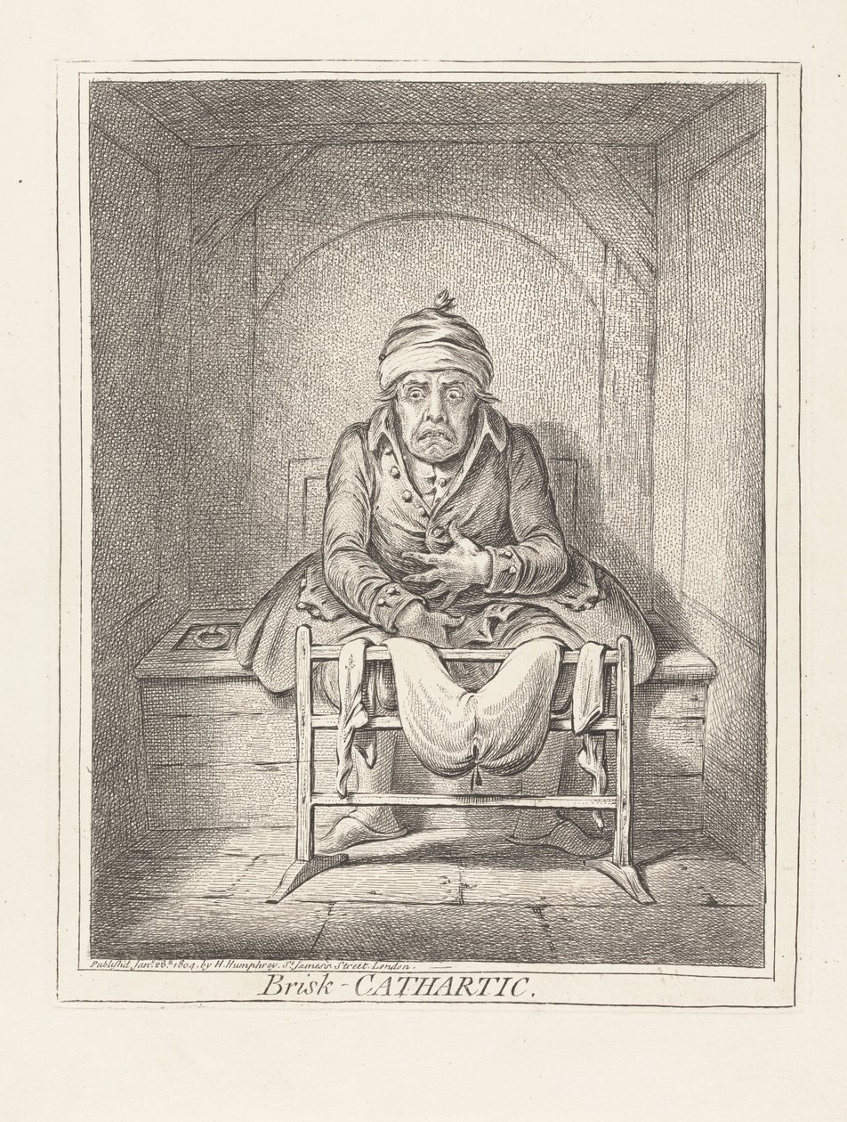 Purgatif énergique - James Gillray