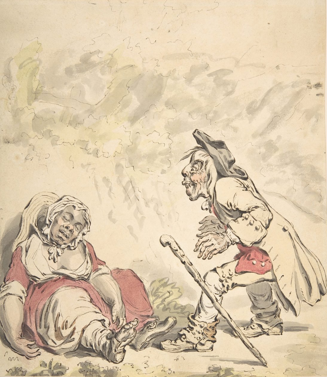 Cymon et Iphigénie - James Gillray