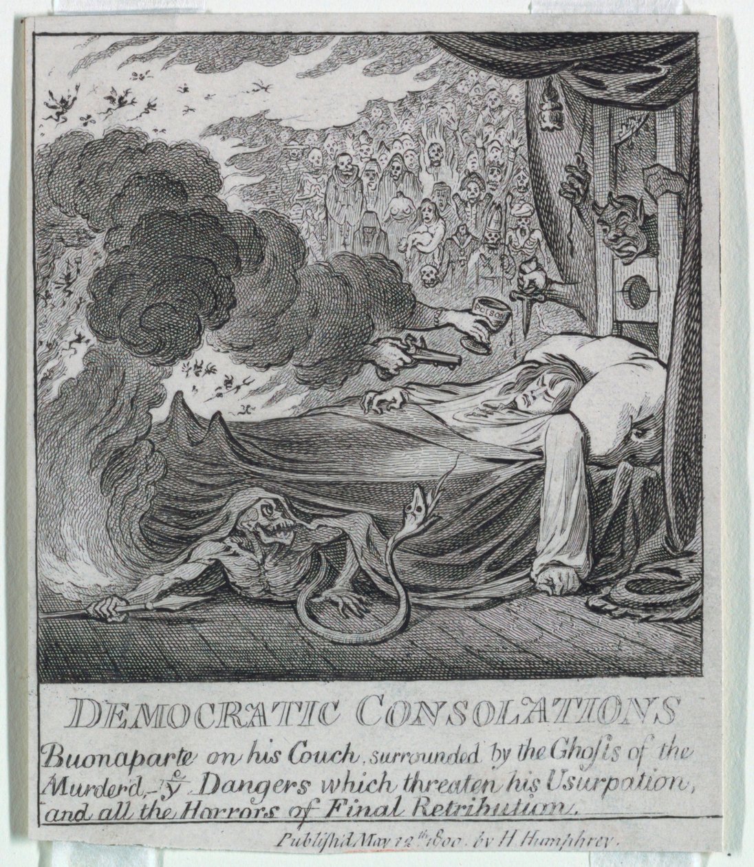 "Démocratie, ou une esquisse de - James Gillray