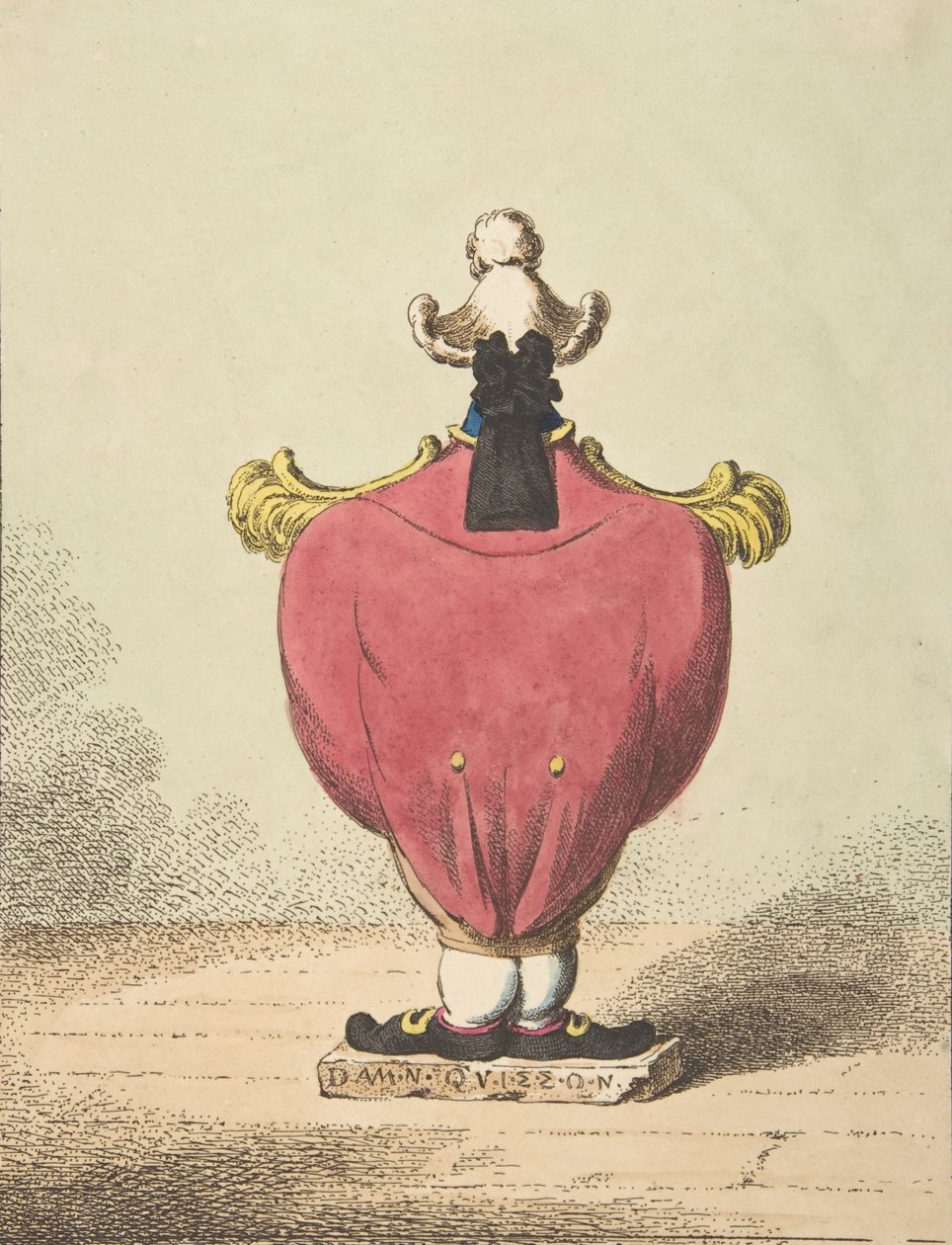 De la collection de Sir William Hamilton - James Gillray