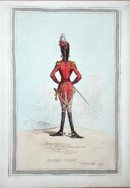Patern-Staff, publié par Hannah Humphrey en 1797 - James Gillray