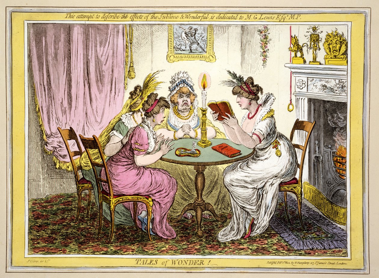 Contes de Merveille, pub. H. Humphrey, Londres, 1802 - James Gillray
