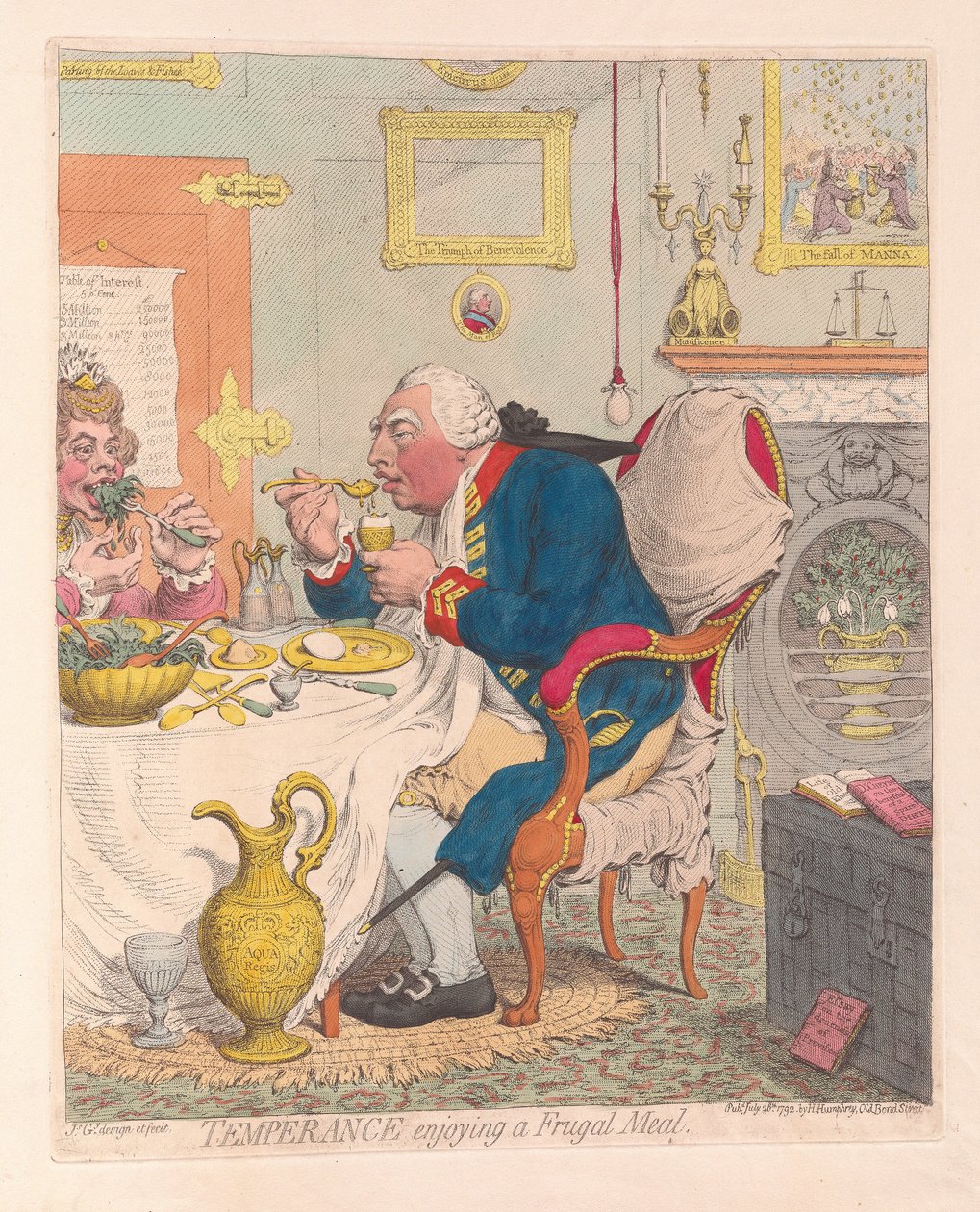 Tempérance profitant d