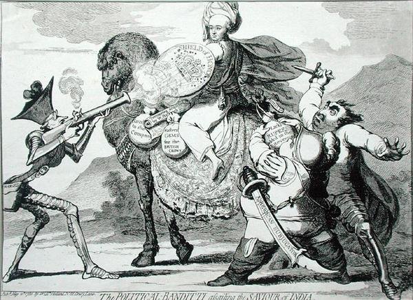 Les bandits politiques assaillant le sauveur de l
