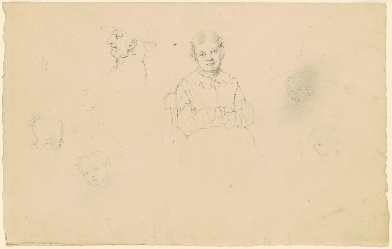 Études de figures - James Goodwyn Clonney