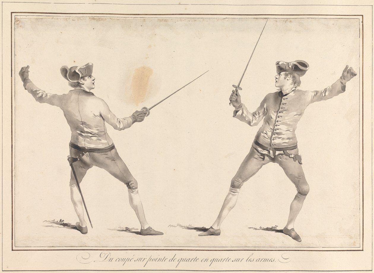 Du Coupé sur Pointe de Quarte en Quarte sur les Armes - James Gwin