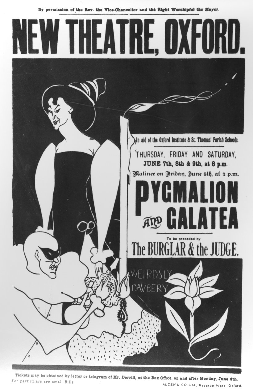 Affiche pour une production de 
