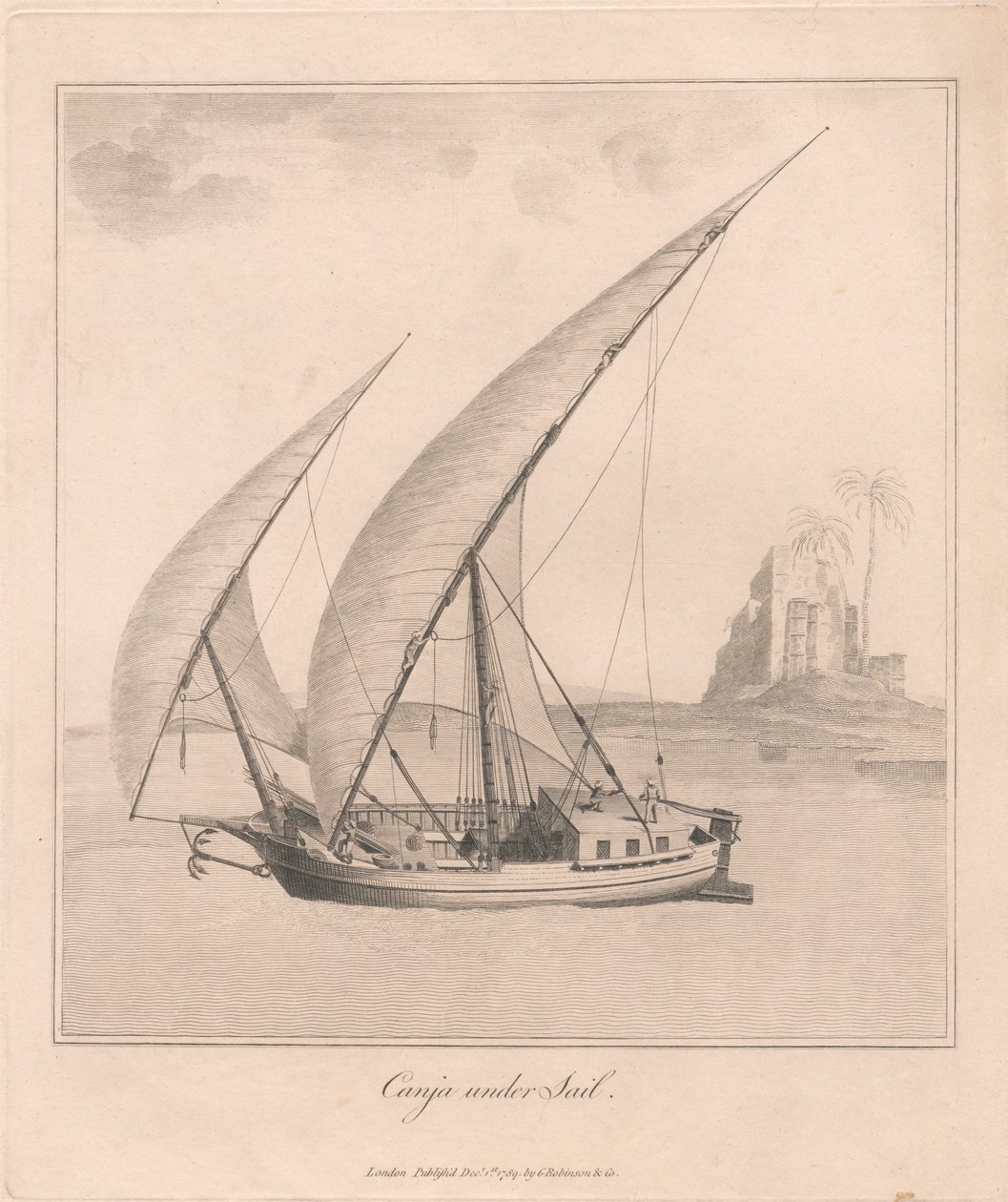 Canja sous voile - James Heath
