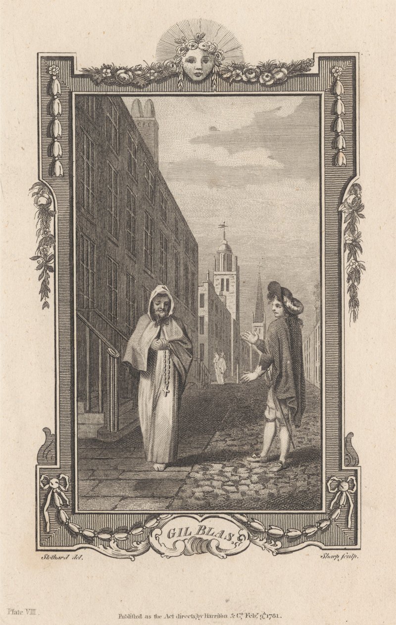 Illustrations de « Gil Blas », planche VIII - James Heath