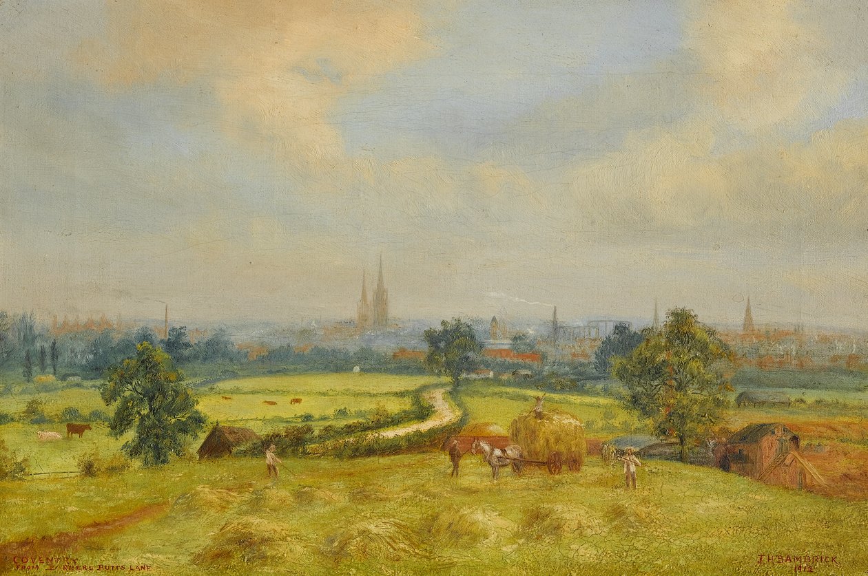 Coventry depuis Barkers Butts Lane - James Henry Bambrick