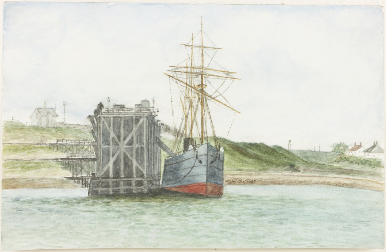 Docks Albert Edward. Le S.S. Willkarnman - James Henry Cleet