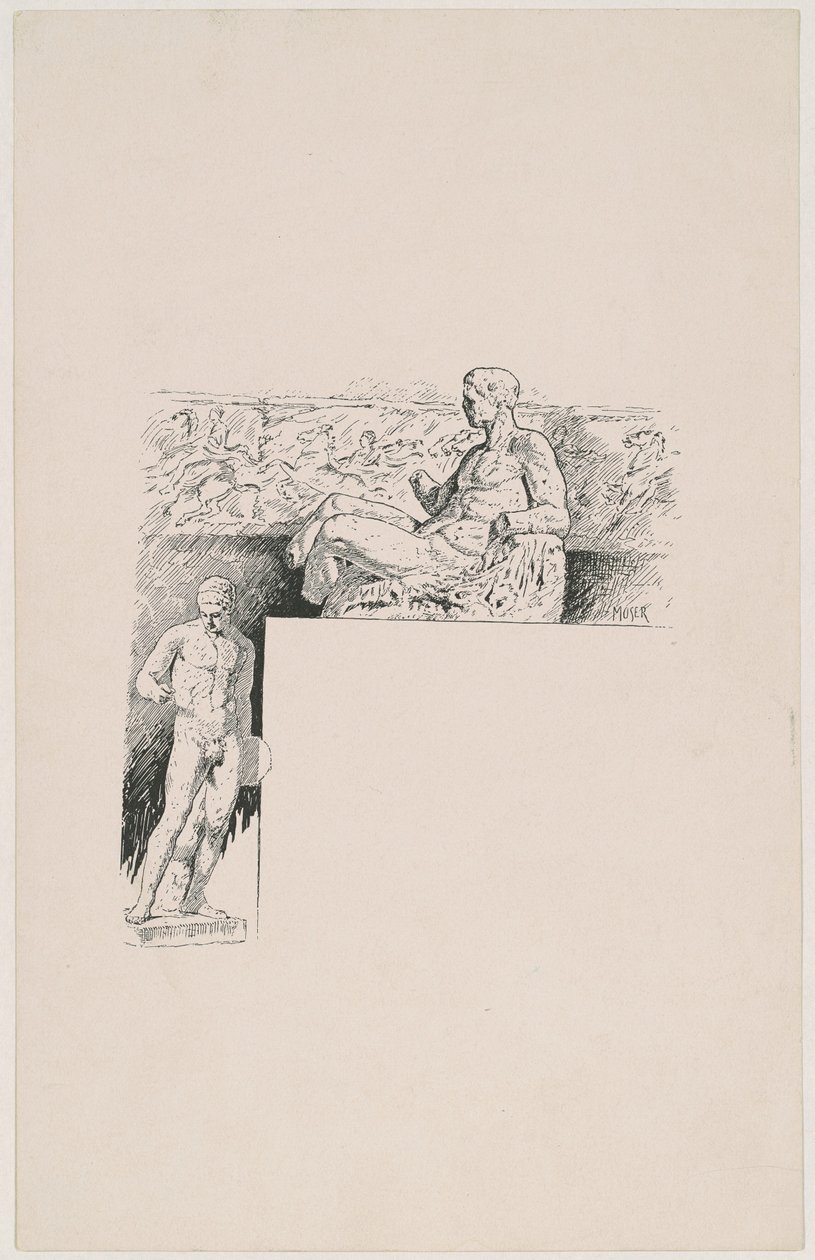Moulages de sculptures antiques : Le Parthénon - James Henry Moser