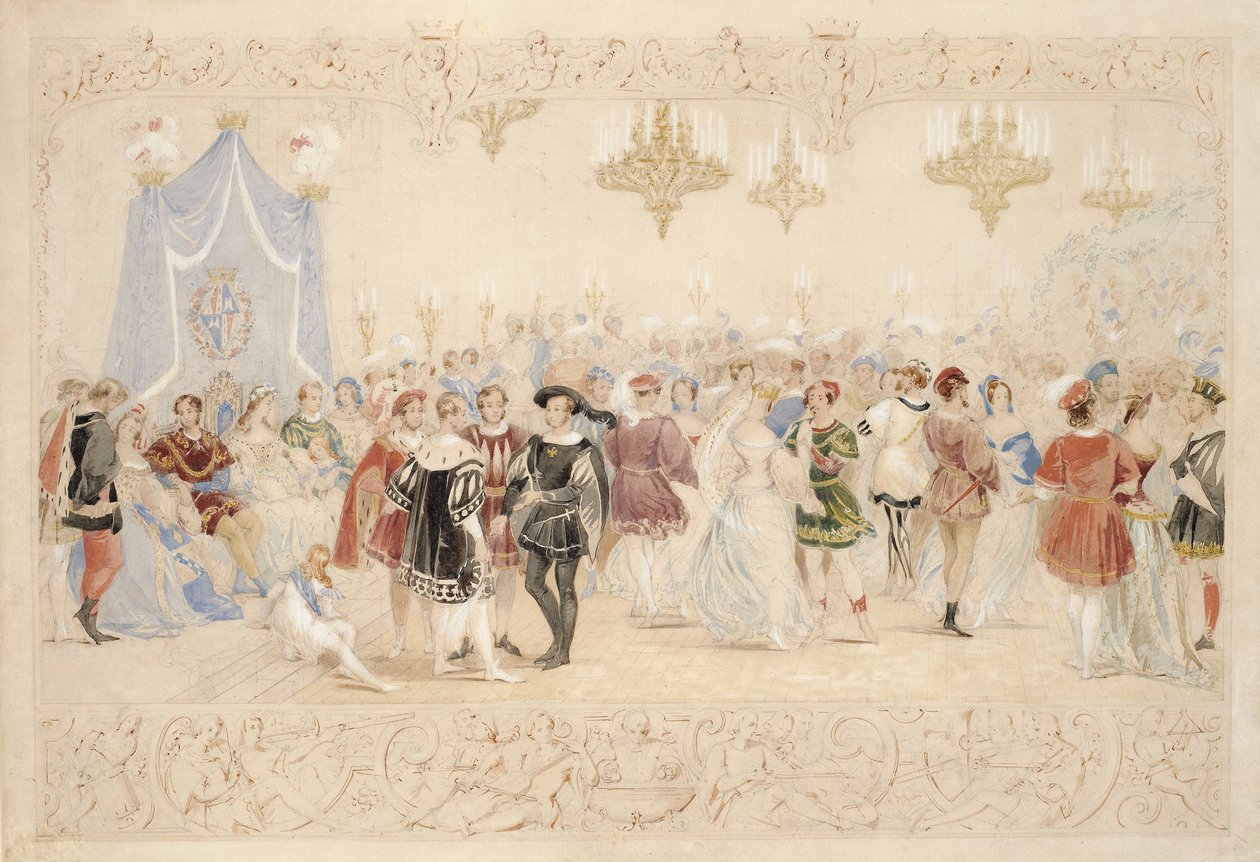 Le bal - James Henry Nixon