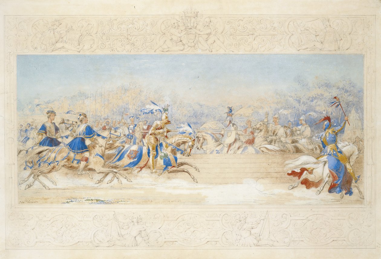 Le tournoi - James Henry Nixon