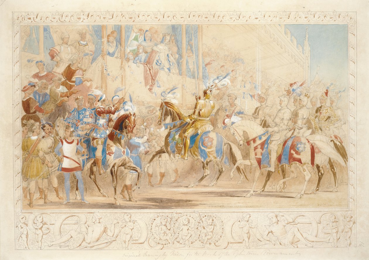 La Présentation du Chevalier - James Henry Nixon