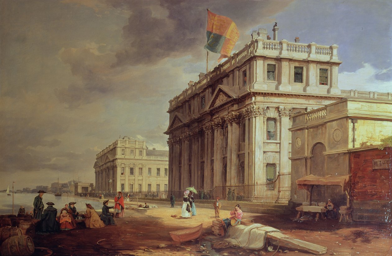 Hôpital de Greenwich, 1842 - James Holland